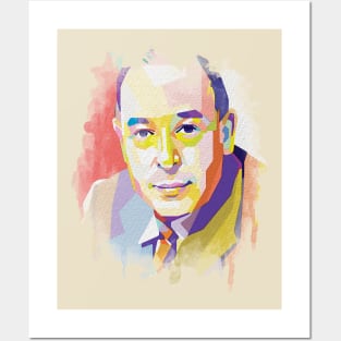 CS Lewis In Pop Art Posters and Art